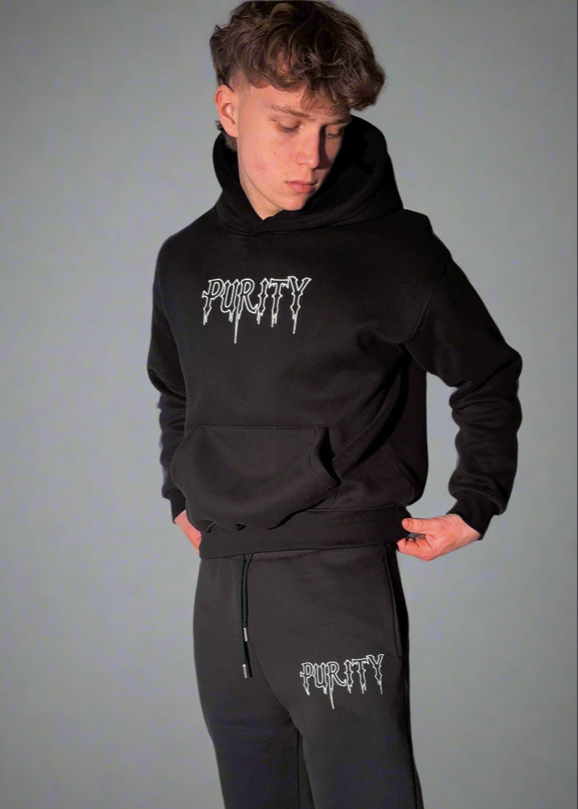 1001 - PURITY HOODIES - BLACK