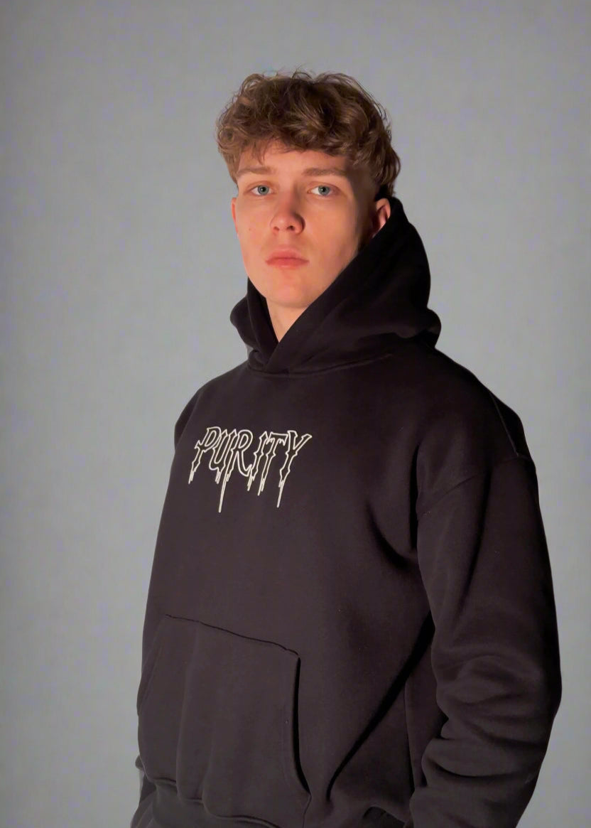 1001 - PURITY HOODIES - BLACK